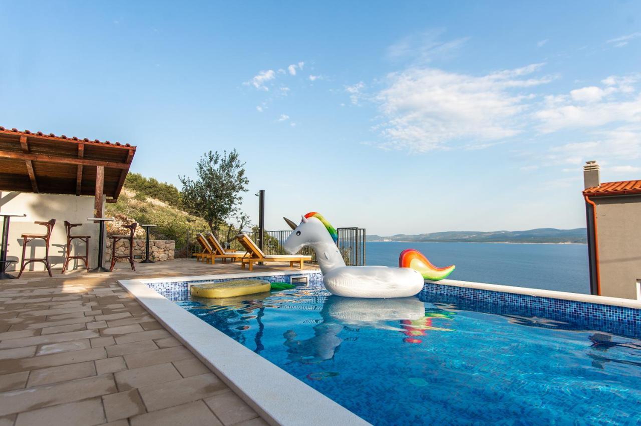 Exclusive Villa Almissa With Swimming Pool And Sea View Lokva Rogoznica Εξωτερικό φωτογραφία